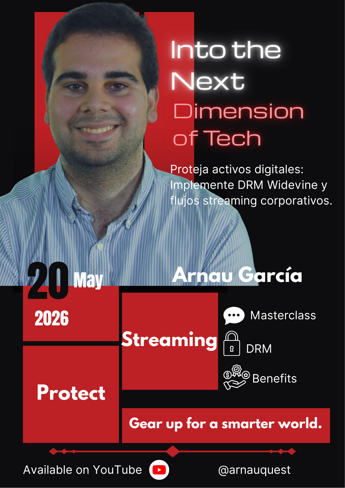 Masterclass: La Arquitectura del Streaming Seguro con DRM Widevine
